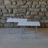 Square stacking tables